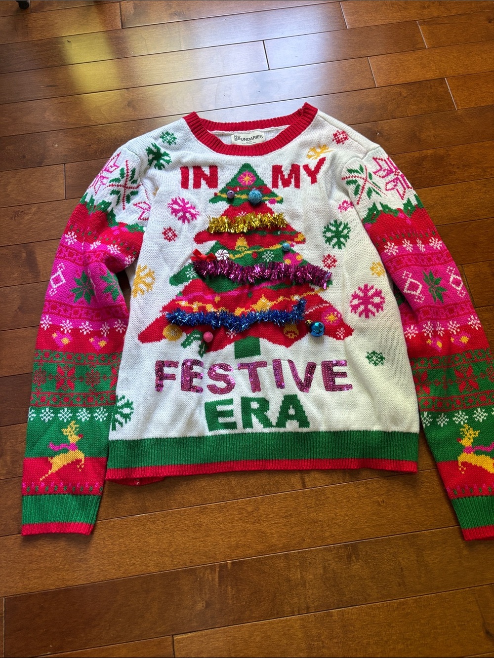 “In My Festive Era” Women’s Christmas Sweater